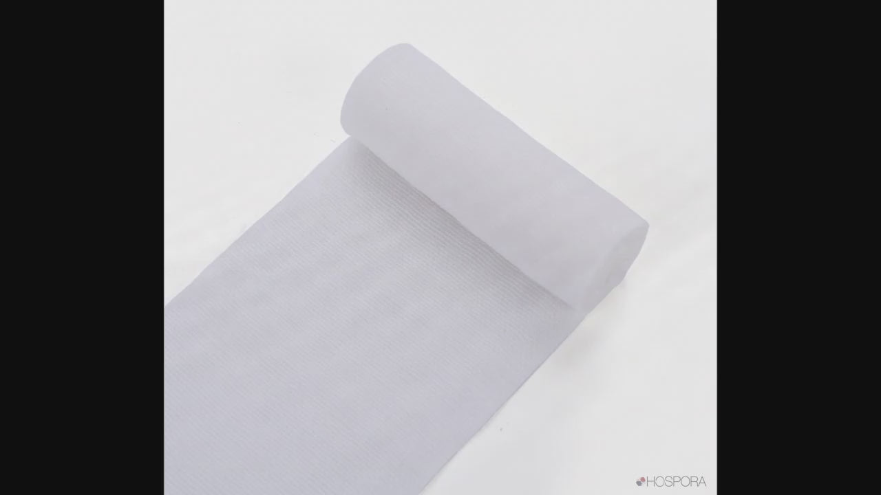 Hospora Latex-Free Elastic Cotton Conforming Gauze Roll, 4 Inches, 24 Packs